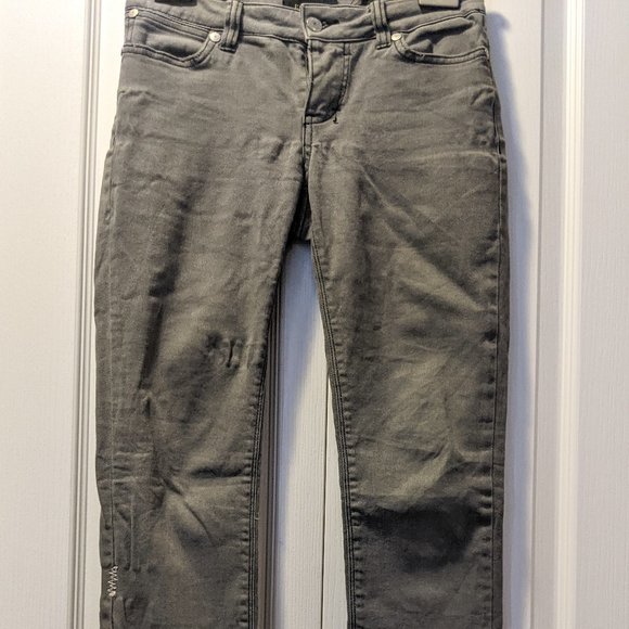 Insight Grey Jeans with pink detail stitch & heart - Picture 1 of 5